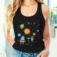 宇宙 惑星 太陽系 宇宙飛行士 オタク キッズ 男の子 女の子 レディースタンクトップ 彼女への贈り物