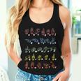 手話tシャツ Asl Teacher手アルファベット学習tシャツ レディースタンクトップ 彼女への贈り物