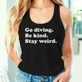 男性 女性 ティーン 男の子 女の子 面白い ダイビングやダイバー レディースタンクトップ 彼女への贈り物