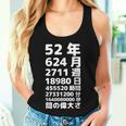 面白い52歳の誕生日の古いメーター 面白い52歳のギフト 女性 男性 面白い電卓 52歳の誕生日のギフト レディースタンクトップ 彼女への贈り物