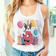 9歳の誕生日 男の子 女の子 9歳 9歳 ボストンテリア 長袖tシャツ レディースタンクトップ 彼女への贈り物