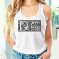 Dg Initials D G Nameurname Onomastics Onomatology レディースタンクトップ 彼女への贈り物
