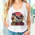 Gigisaurus Dinosaur Grandma Matching Family Saurus Women Tank Top Gifts for Her