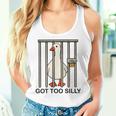 Goose Got Tooilly Hilariousilly Goose Gese Duck Meme レディースタンクトップ 彼女への贈り物
