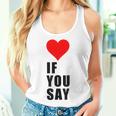 I Love Heart Red If Youay For アパレル レディースタンクトップ 彼女への贈り物