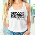 For New Mom Retro Checkered Mama Est 2024 Women Tank Top Gifts for Her