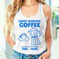 Sunny Morning Coffee Xundayun Delicious Coffee バックプリント レディースタンクトップ 彼女への贈り物