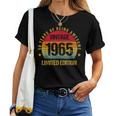 60歳 六十 1965年 ヴィンテージ 還暦 男性 女性 かわいい レディースTシャツ