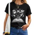 Bookpace Reading Lover Teacher Bookworm Librarian Reader レディースTシャツ