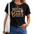 Boxing And Beer Perfectday ボクサー・ボクシング レディースTシャツ