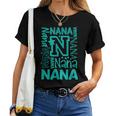 Cheery Nana Grandma レタープリント レディースTシャツ