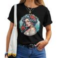 Chicano Girl メキシコ系アメリカ人 シカーノ ヒスパニック ラティーナ レディースTシャツ