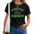 Coding Mommy Programador De Código Binario Para Mamá Camiseta de mujer