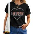 Heart Of A Proud Interventionist Teacher For Men Women T-shirt