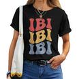 Ibi City Groovy レトロ レディースTシャツ
