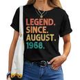 Legendince August 1968 Birthdayintage 1968 レディースTシャツ