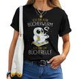 Lesen Ich Bin Kein Bücherwurm Ich Bin Eine Bücher Owl T-shirt Frauen