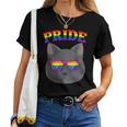 Lgbt Britishhorthair Cat Gay Pride Rainbow Lgbtq Kitty レディースTシャツ