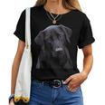 Love Is Labrador Retriever シャツ ブラック ラボ Mom Dad Dog Lover レディースTシャツ