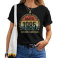 Mayo 1985 40 Cumpleaños Regalo 40 Años Hombre Camiseta de mujer