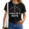 Mom Of 3 Boys Running On Empty Women T-shirt