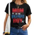 Mom Of The Birthday Boy Spider Web Birthday Party Matching Women T-shirt