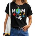 Mom Mommy Mother Space Astronaut Birthday Family Matching Women T-shirt