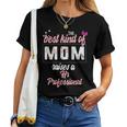 Best Kind Of Mom Raises Hr Professional Floral Women T-shirt Best Kind Of Mom Raises Hr Professional Floral Women T-shirt