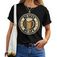 No Beer No Life ヴィンテージドリンク ビール愛好家 ビールファン向け レディースTシャツ