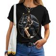 Pinup Girl Warbird 軍用航空機 航空機 レディースTシャツ