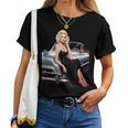 Pinup Girl ビンテージクラシックカー ホットロッド ロカビリー レディースTシャツ