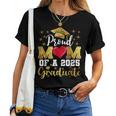 Proud Mom Of A Class Of 2025 Graduate 2025 Senior Mom Women T-shirt