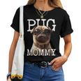 Pug Mommyパグ・マミー パグ・マム 犬のママ 母の日 パグ・ママ レディースTシャツ