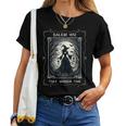 Salem 1692 They Missed One Witch Tarot Card ハロウィンtシャツ レディースTシャツ