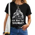 Sarcastic Humor Meme Erm What Theigma Ironic Meme レディースTシャツ