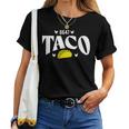 Taco Trump Always Chickens Out 面白いパロディ レディースTシャツ