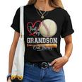 That's My Grandson Out There Baseball Grandma Mother's Day Women T-shirt That's My Grandson Out There Baseball Grandma Mother's Day Women T-shirt