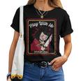 Vintage Horror Play With Me Haunted Ichimatsu Doll レディースTシャツ