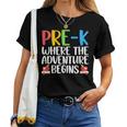 かわいい Pre-K Teacher chool Prek Teacher メンズ レディース レディースTシャツ