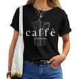 イタリアンカフェ Il Caffè Èita Coffee Is Life バリスタラテ 2 レディースTシャツ