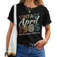ヴィンテージ 1985年4月 40歳の誕生日プレゼント 男性 女性 レディースTシャツ
