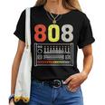 ヴィンテージ 808 ローランド ドラムマシン ギフト 男性 女性 ドラムに レディースTシャツ