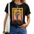 花瓶 オディロン・ルドン 絵画 シンボリズム 花ase Flowers Odilon Redonymbolism レディースTシャツ