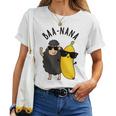 Baa-Nana おもしろバナナ羊しゃれ レディースTシャツ
