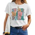 In My Mimi Era Groovy Leopardmile Face New Grandma Grandma 長袖tシャツ レディースTシャツ