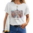 Retrointage Roma Italia Roma Italia Roma Italia Regalo Camiseta de mujer