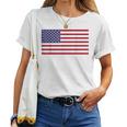 アメリカの国旗 アメリカの愛国心 アメリカの男性 女性 子供 アメリカの国旗 レディースTシャツ