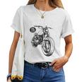 古希祝い バイク好き 車好き 父 男性 女性 クラシックバイク 70歳 I'm Not Old I'm Classic レディースTシャツ