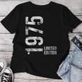 50歳の誕生日 男性 女性 50歳 1975年 誕生日プレゼント レディースTシャツ 面白い贈り物