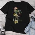 Beauty Flower（5） レディースTシャツ 面白い贈り物